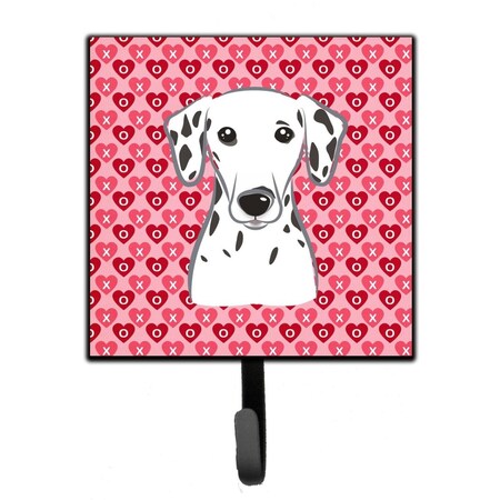 Carolines Treasures Dalmatian Hearts Leash or Key Holder BB5280SH4